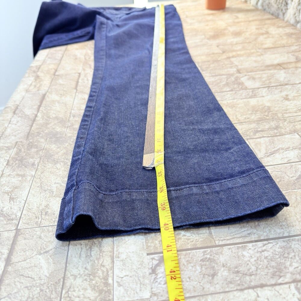 Talbots Heritage Jeans Boot Women Size 10/30 Fit 30x30   Straight Blue Stretch - Picture 12 of 16